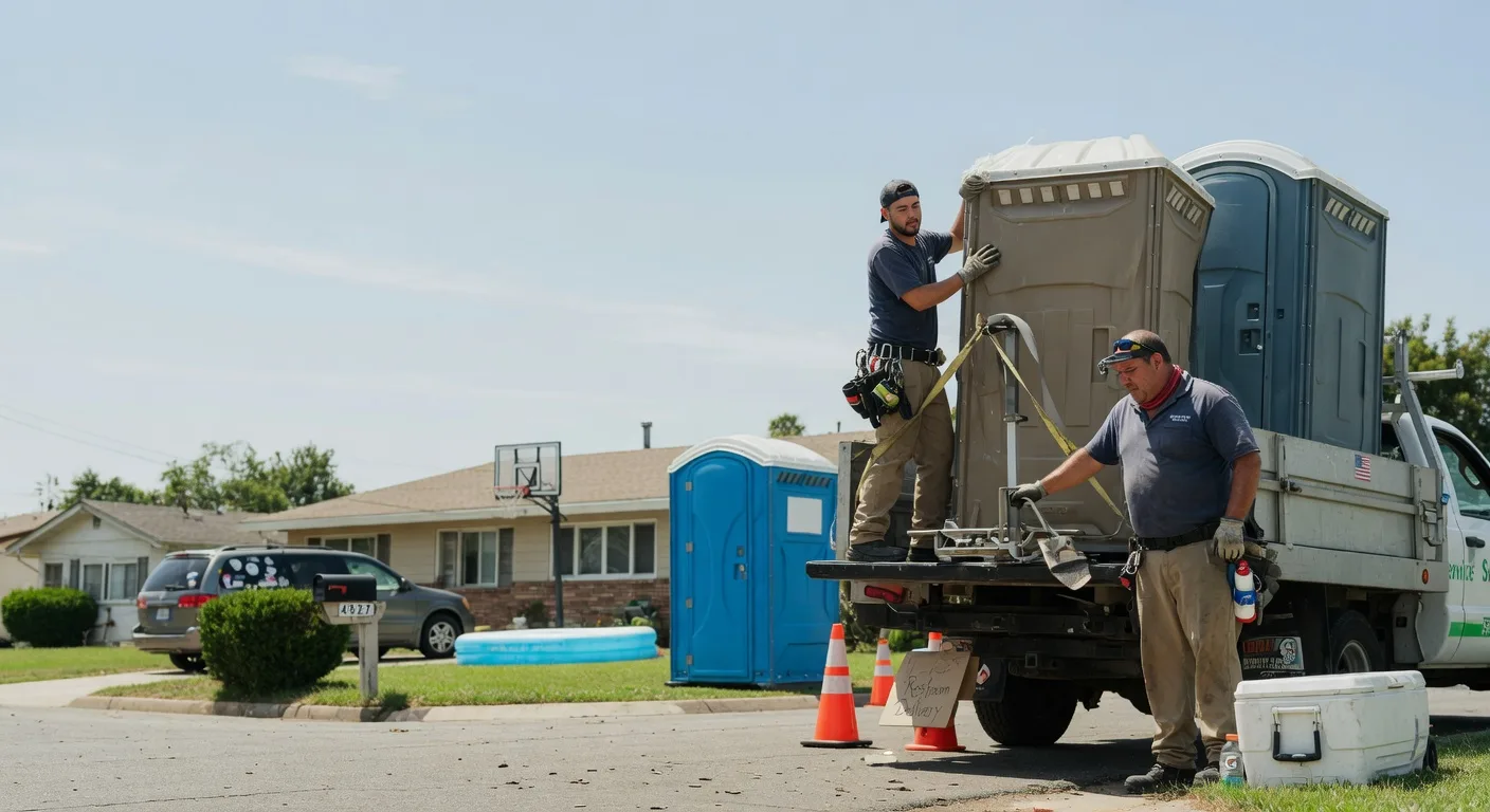 Porta Potty Rental in Oxly, MO near me